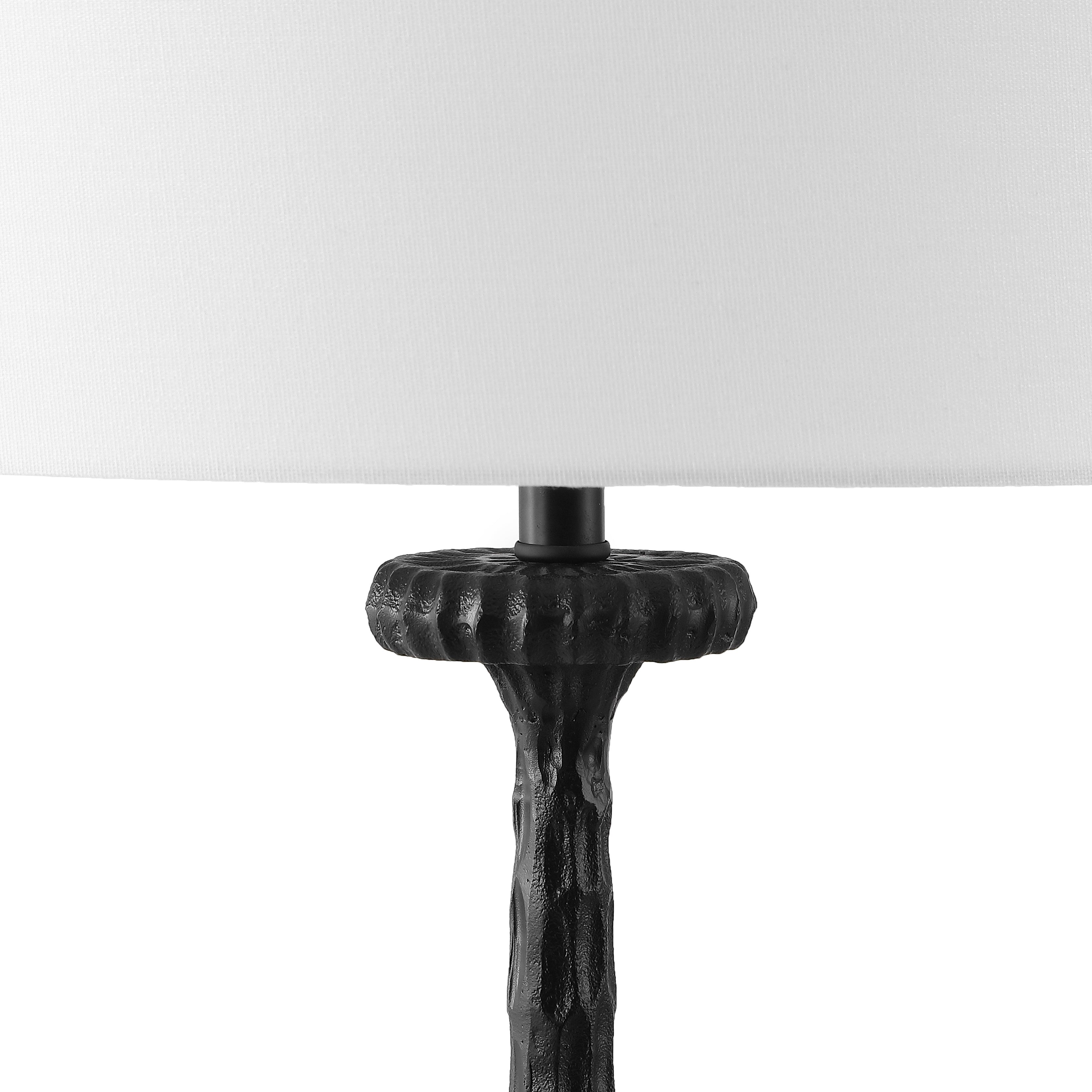 Safavieh Couture Roxalina Metal Base Table Lamp, CTL1051 - Black / White