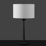 Safavieh Couture Roxalina Metal Base Table Lamp, CTL1051 - Antique Brass / White