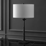 Safavieh Couture Roxalina Metal Base Table Lamp, CTL1051 - Black / White