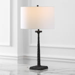 Safavieh Couture Roxalina Metal Base Table Lamp, CTL1051 - Black / White