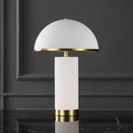Safavieh Couture Izabel Alabaster Table Lamp, CTL1063 - Gold / White