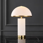 Safavieh Couture Izabel Alabaster Table Lamp, CTL1063 - Gold / White