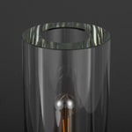 Safavieh Couture Dellanora Crystal Tube Table Lamp, CTL1069 - Silver / Clear