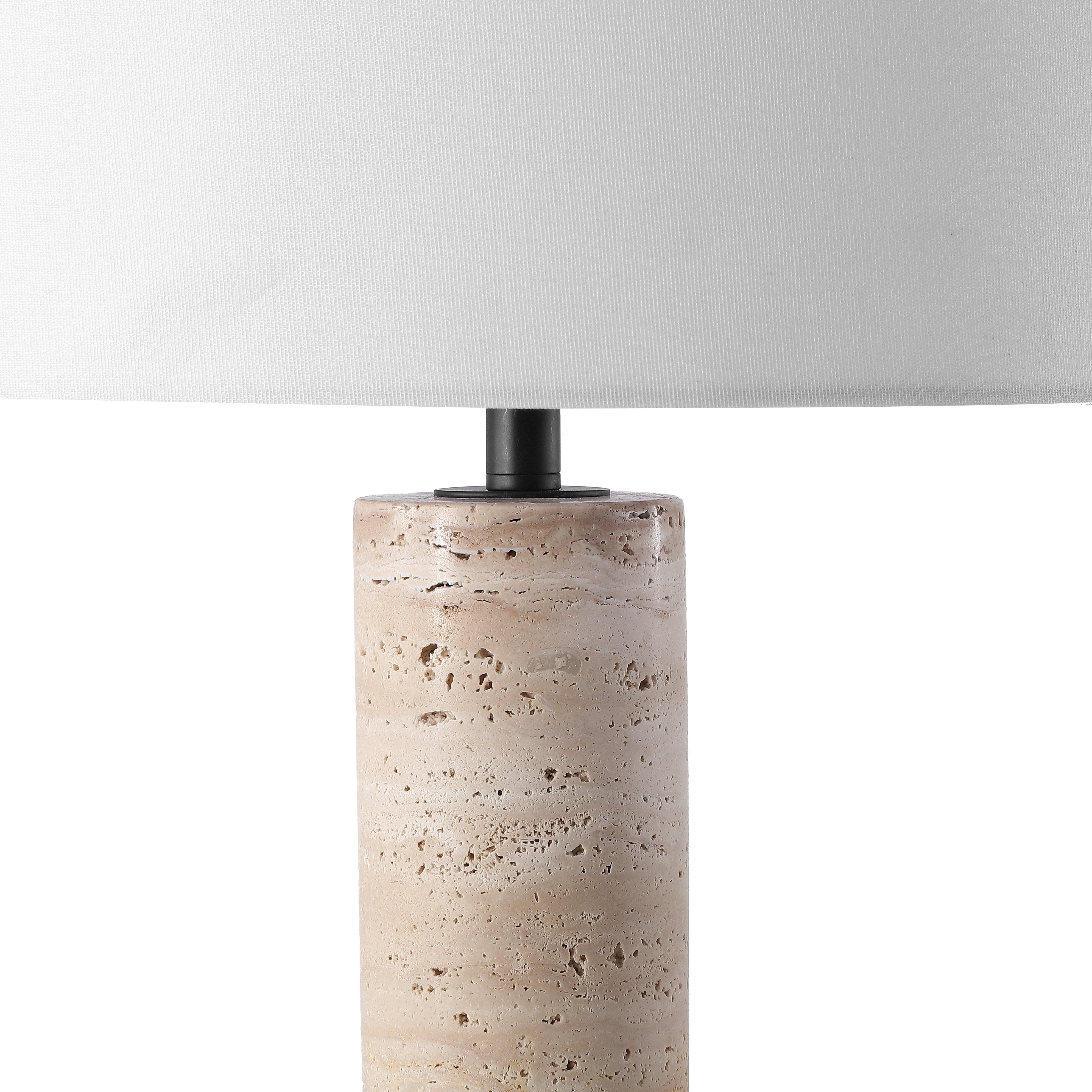 Travertine / White