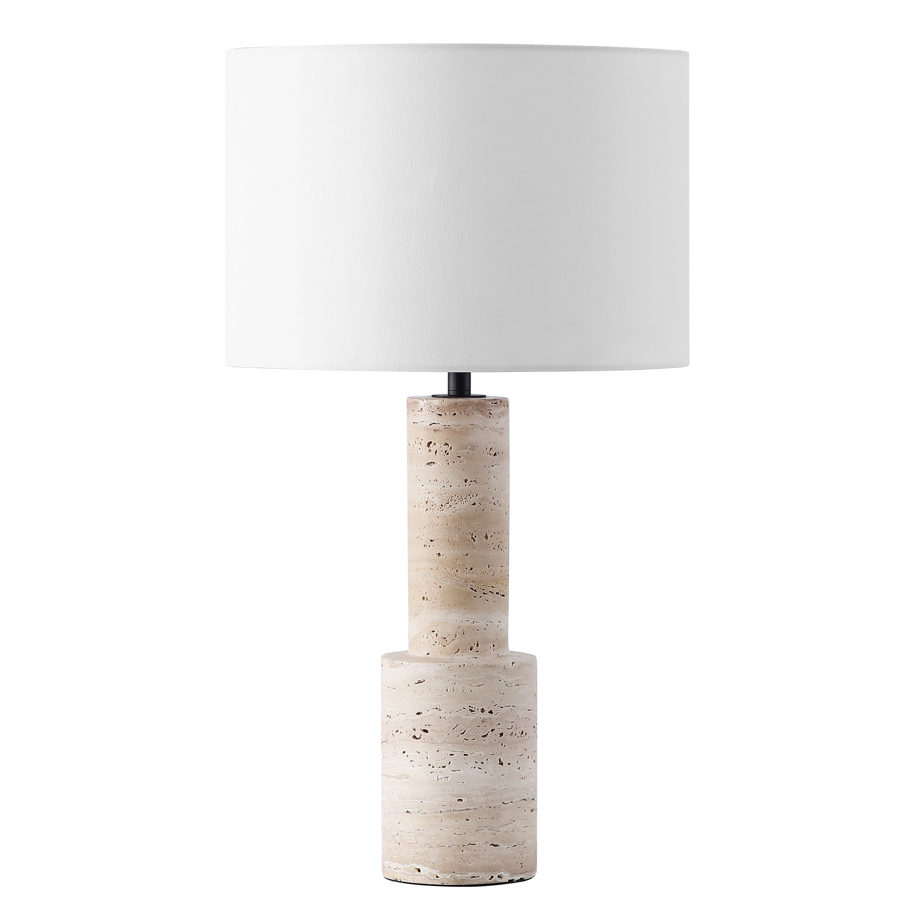 Travertine / White