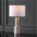 Travertine / White