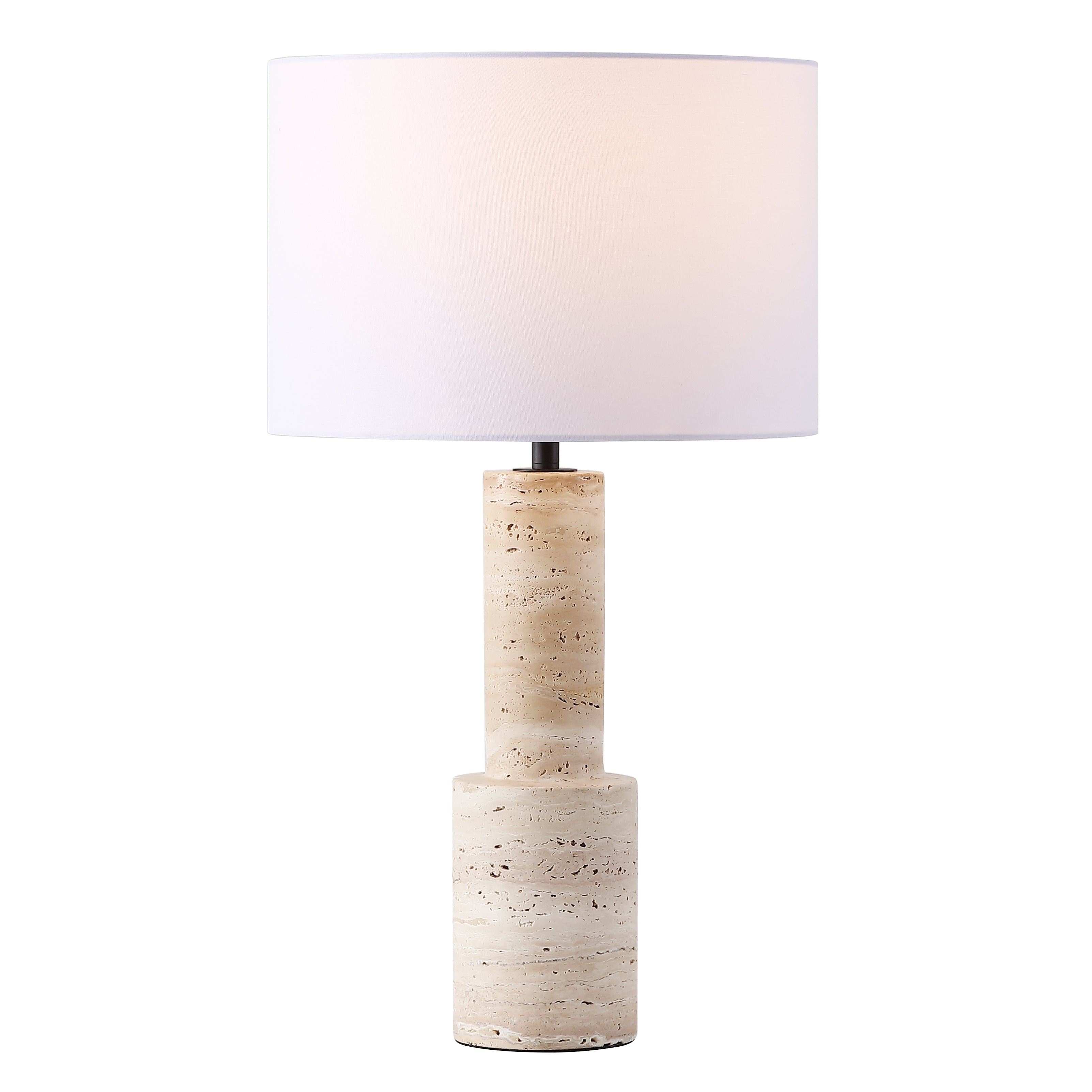 Travertine / White