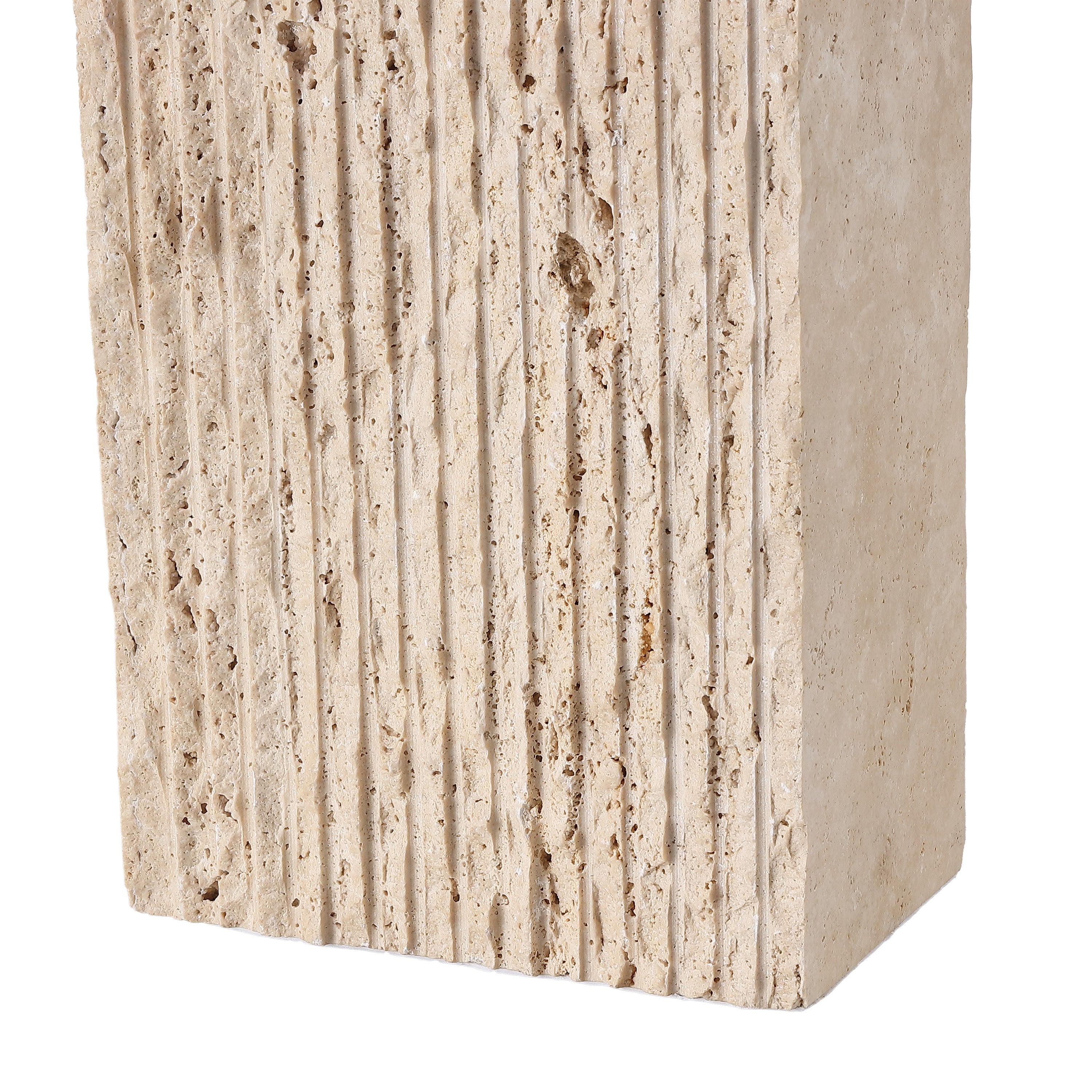 TRAVERTINE / WHITE