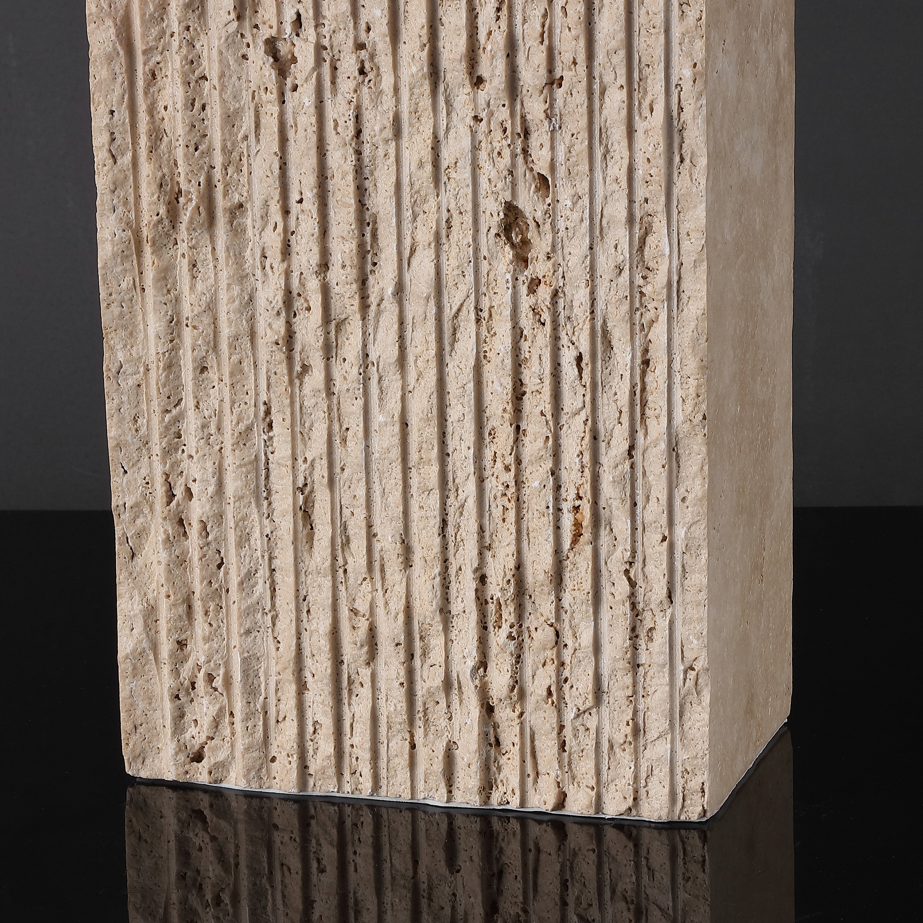 TRAVERTINE / WHITE