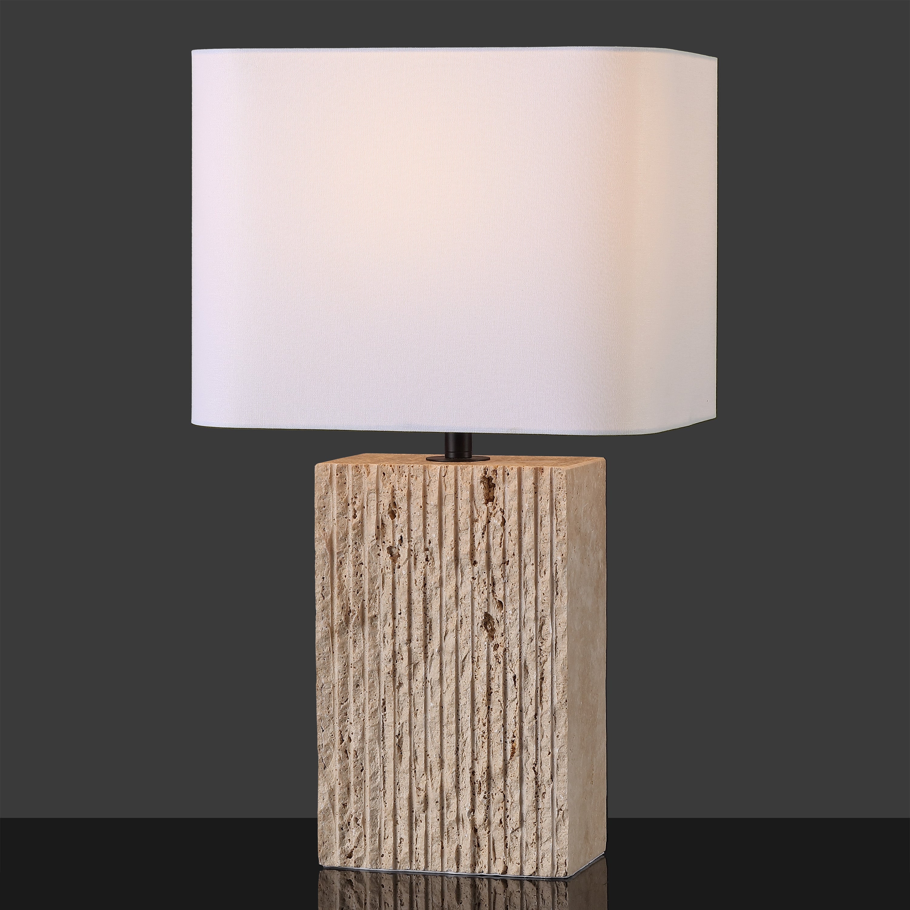 TRAVERTINE / WHITE