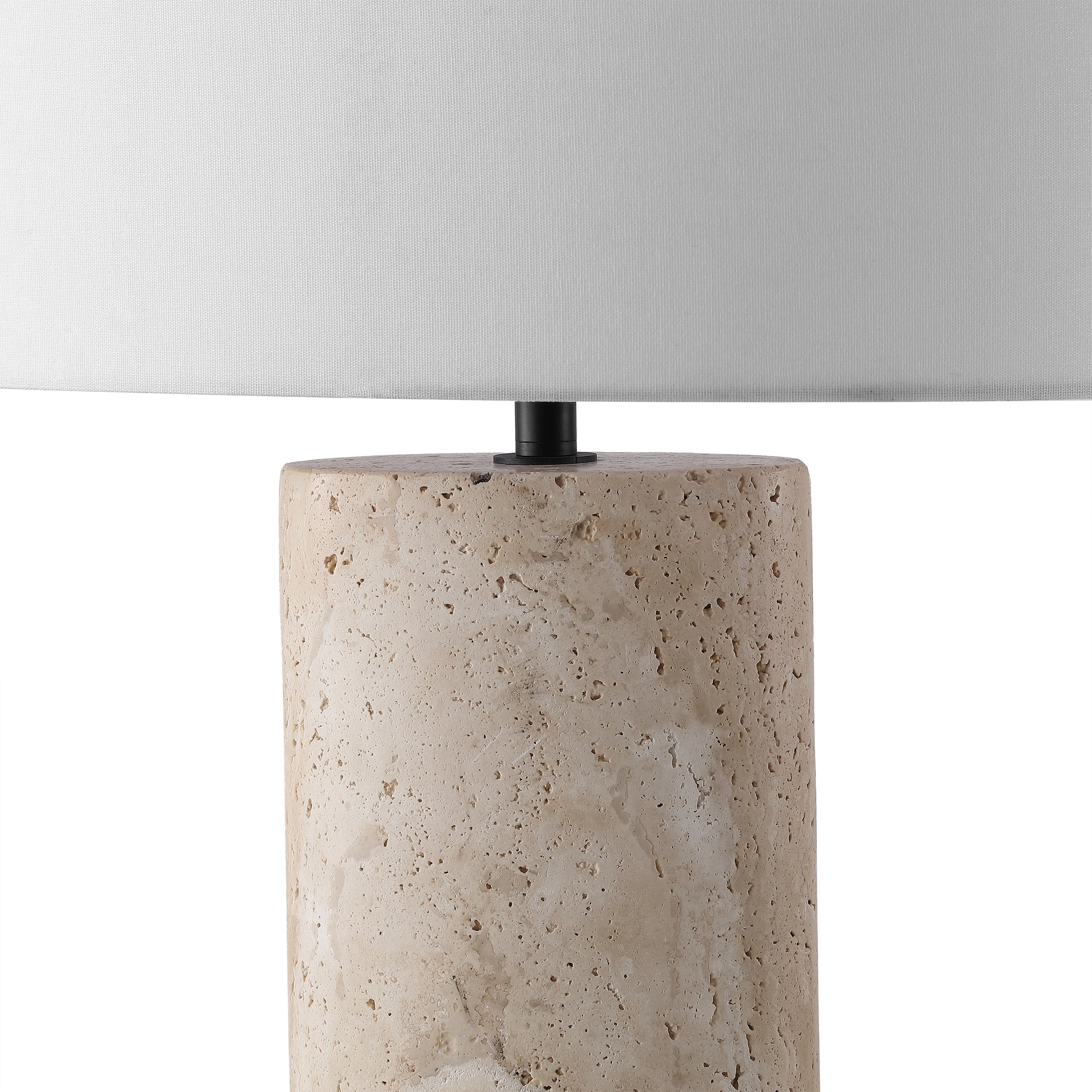TRAVERTINE / WHITE