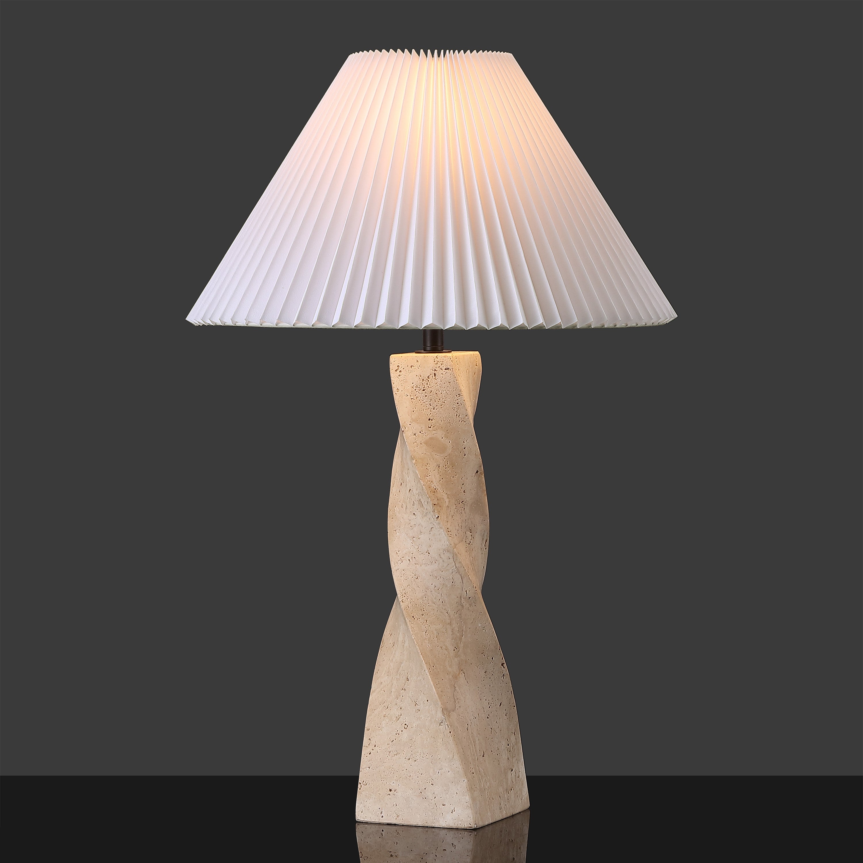 TRAVERTINE / WHITE