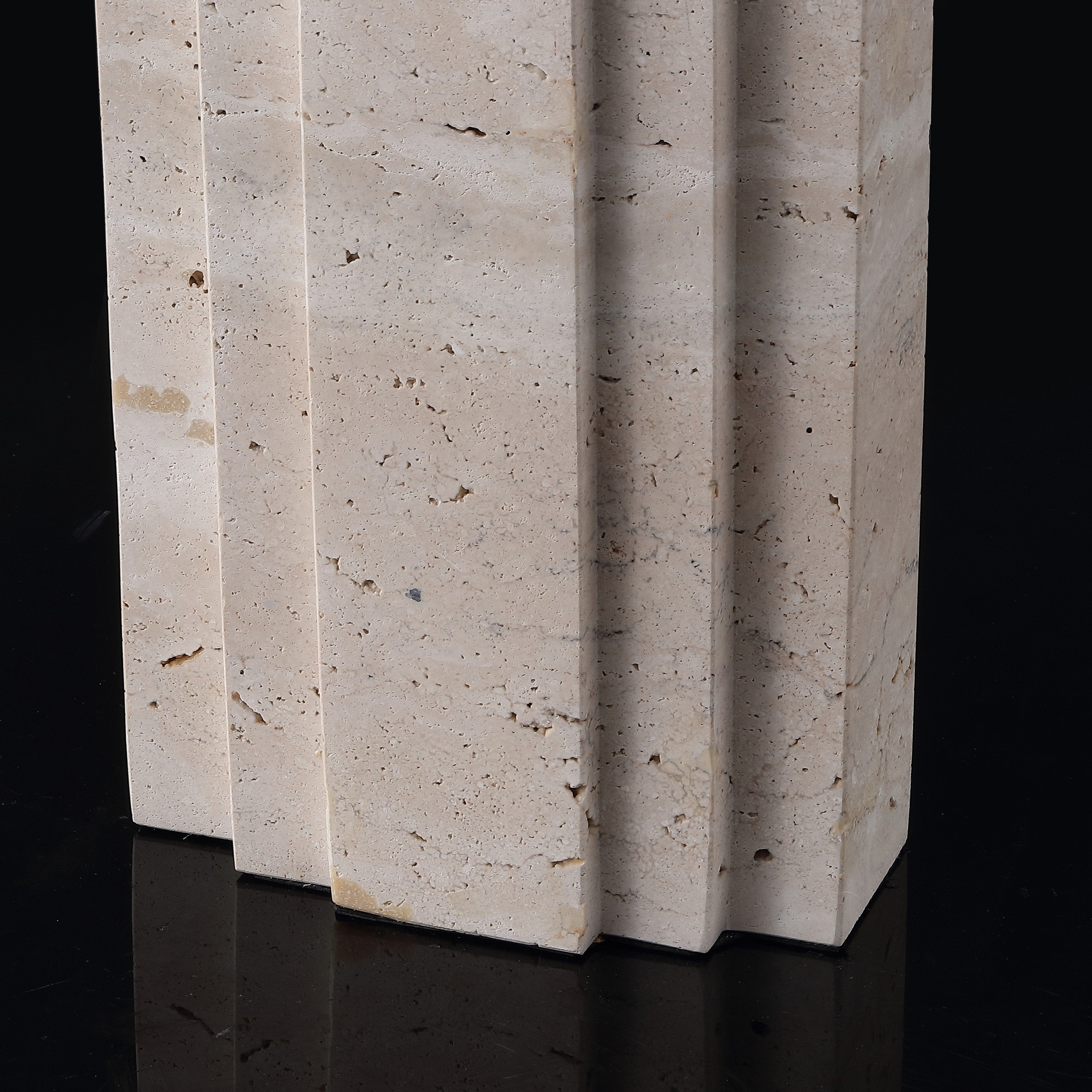 TRAVERTINE / WHITE