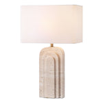 TRAVERTINE / WHITE