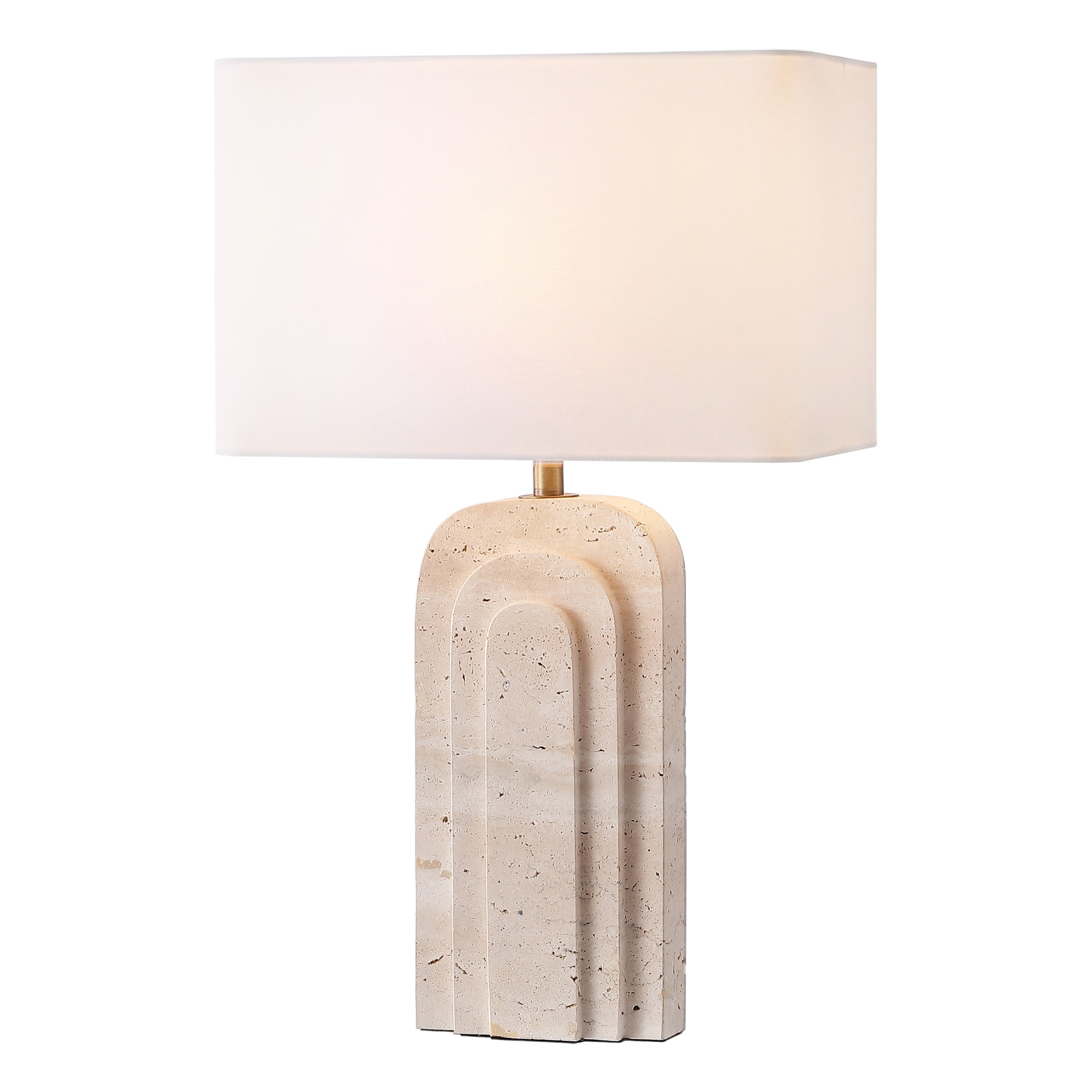 TRAVERTINE / WHITE