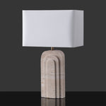 TRAVERTINE / WHITE