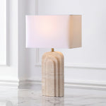 TRAVERTINE / WHITE
