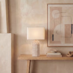 TRAVERTINE / WHITE