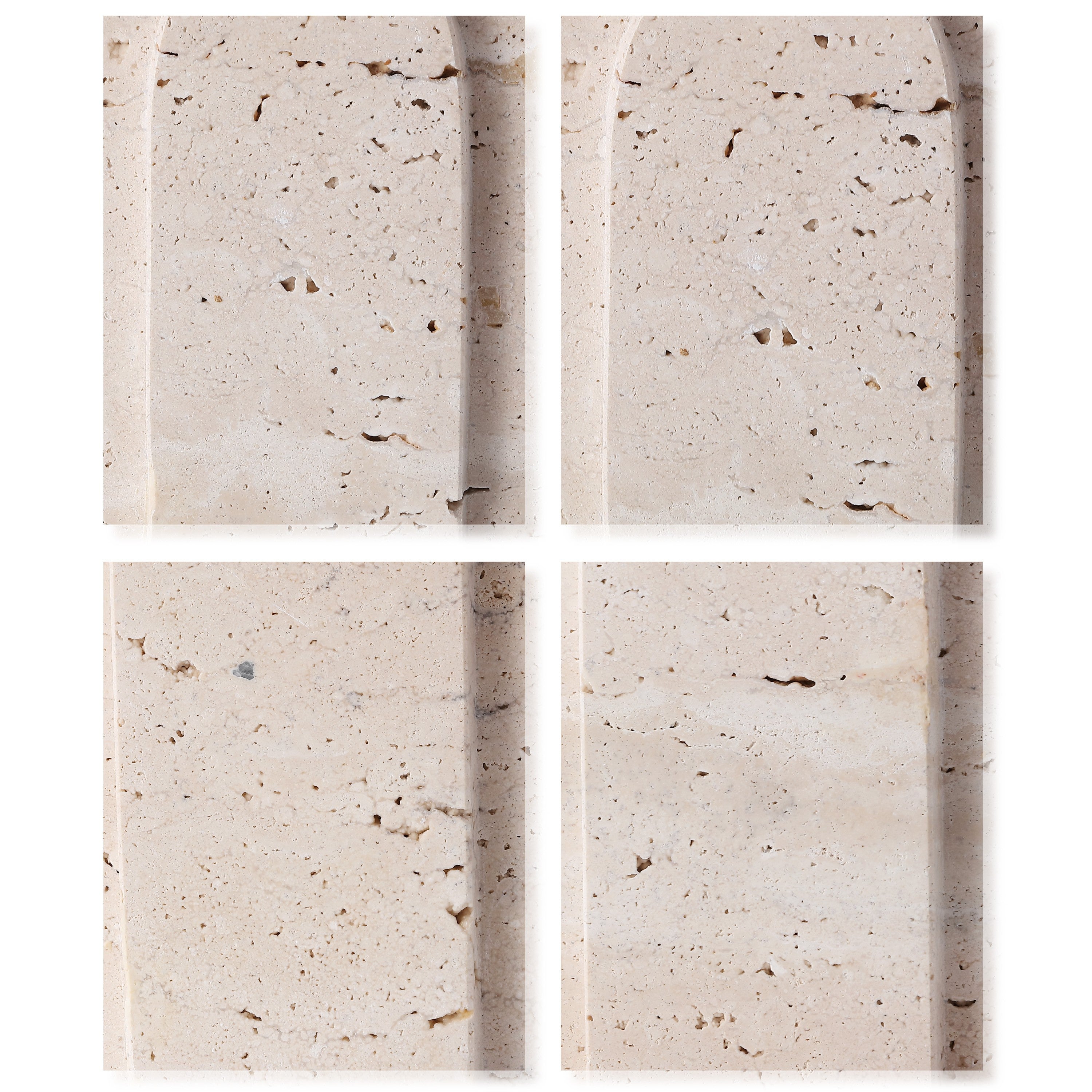 TRAVERTINE / WHITE