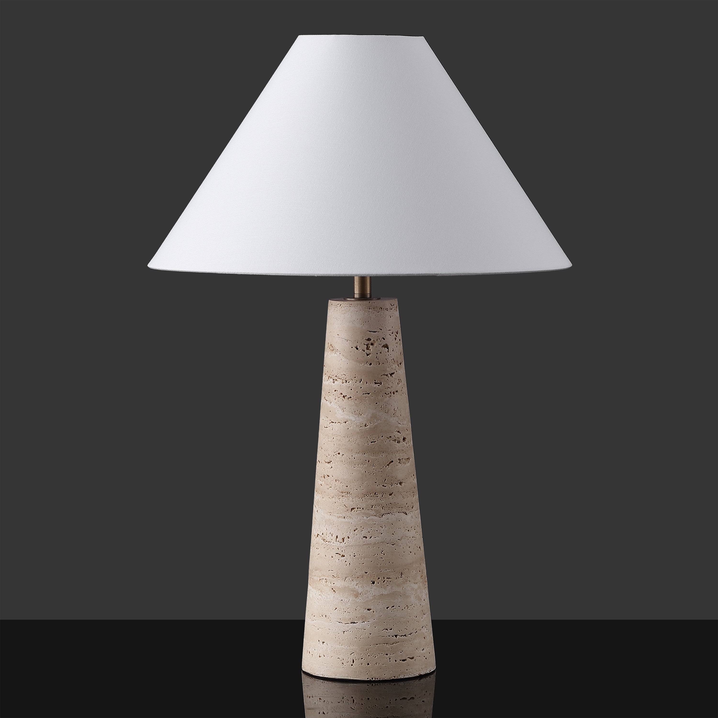 TRAVERTINE / WHITE