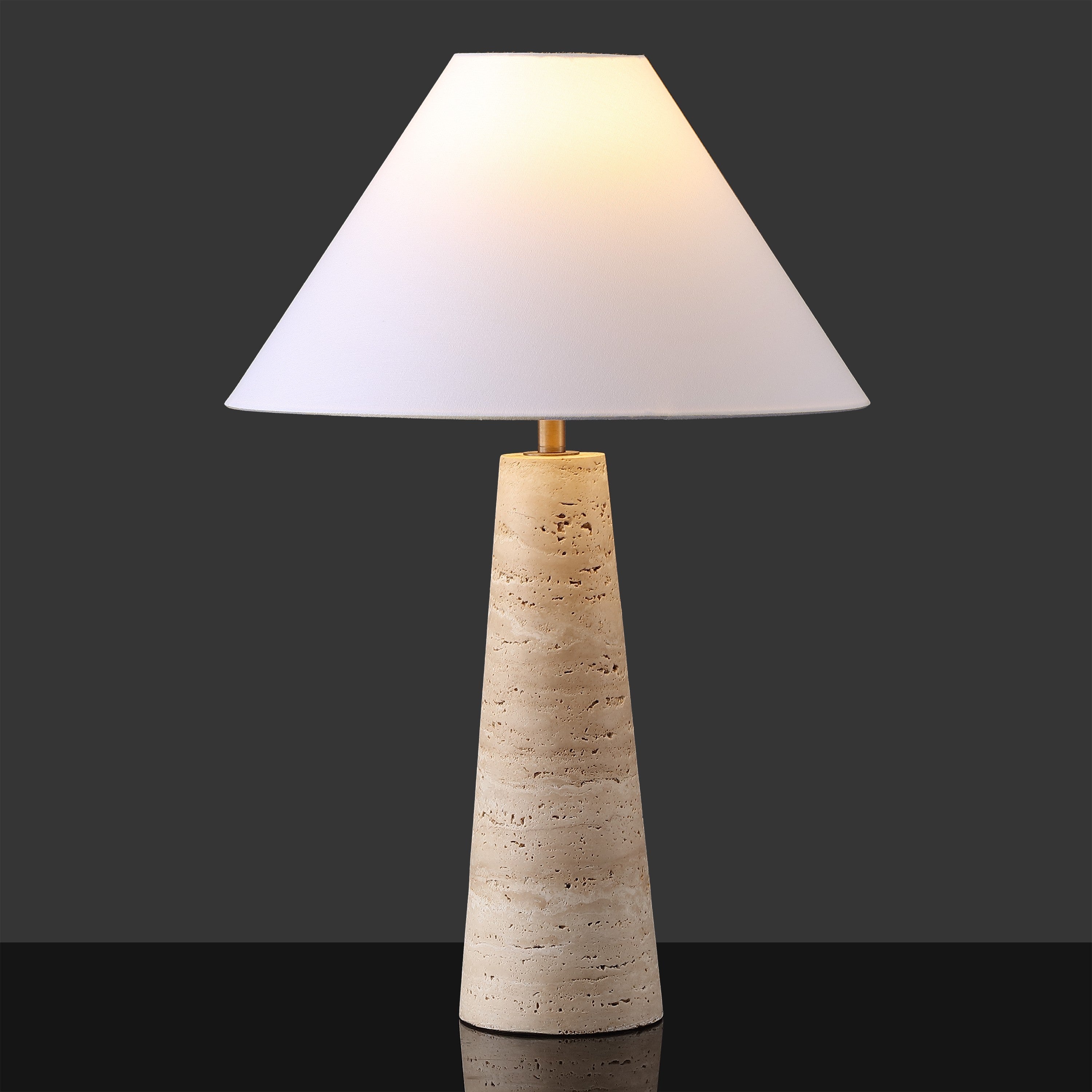 TRAVERTINE / WHITE