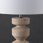 TRAVERTINE / WHITE