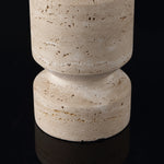 TRAVERTINE / WHITE
