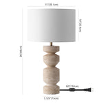 TRAVERTINE / WHITE