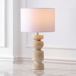 TRAVERTINE / WHITE