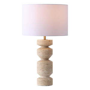 Safavieh Couture Jiminy Travertine Table Lamp, CTL1129