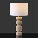 TRAVERTINE / WHITE