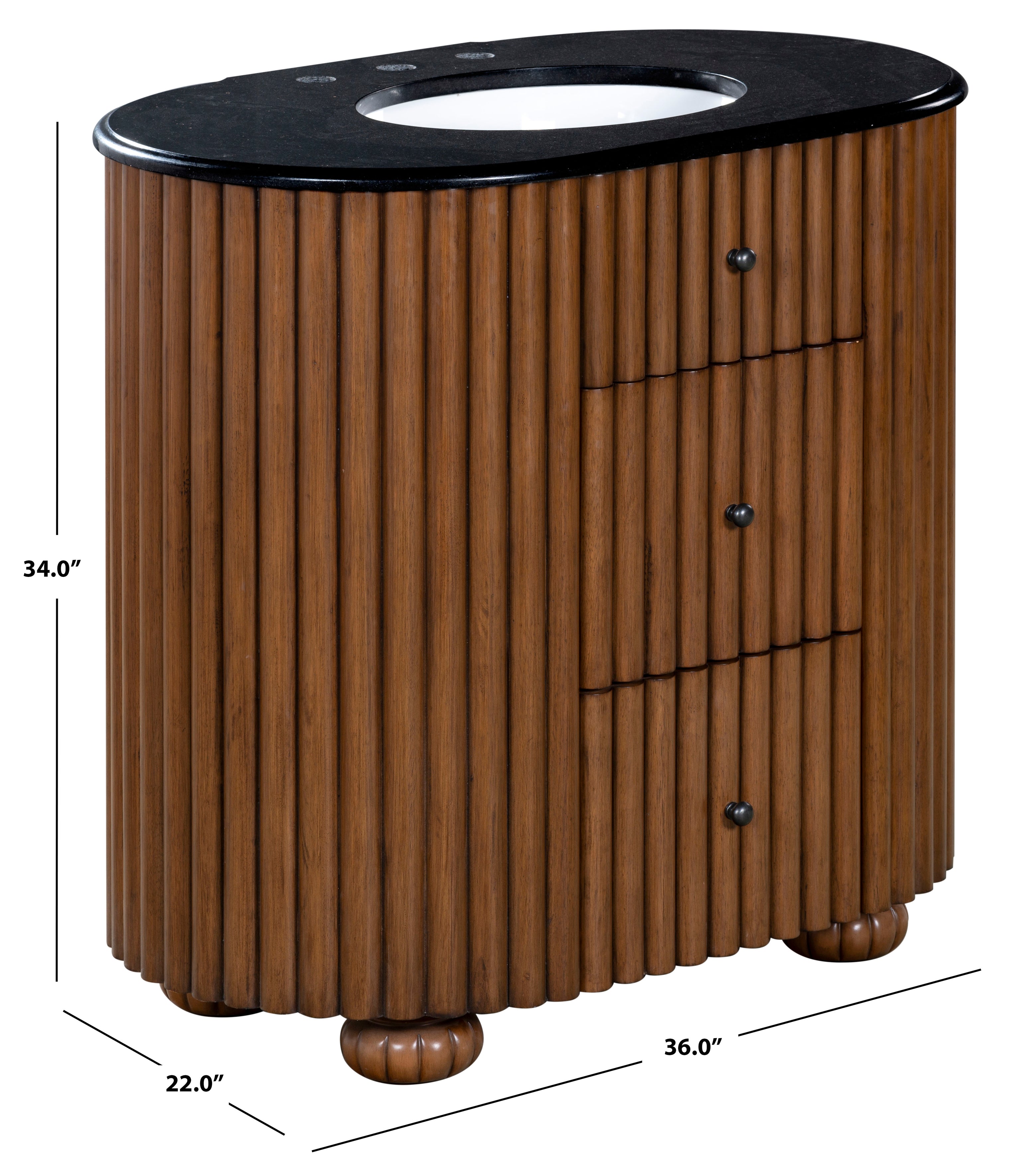WALNUT / BLACK
