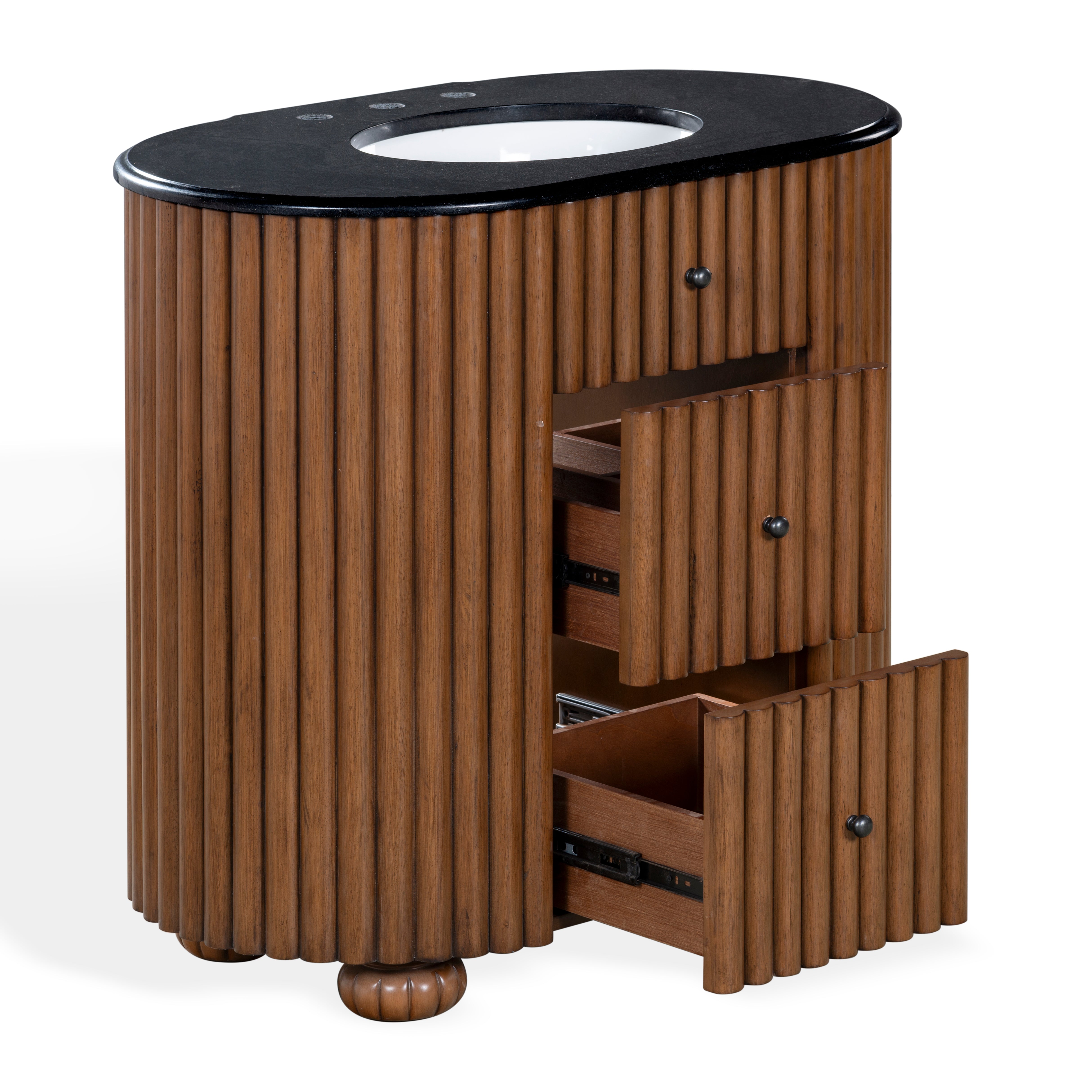 WALNUT / BLACK