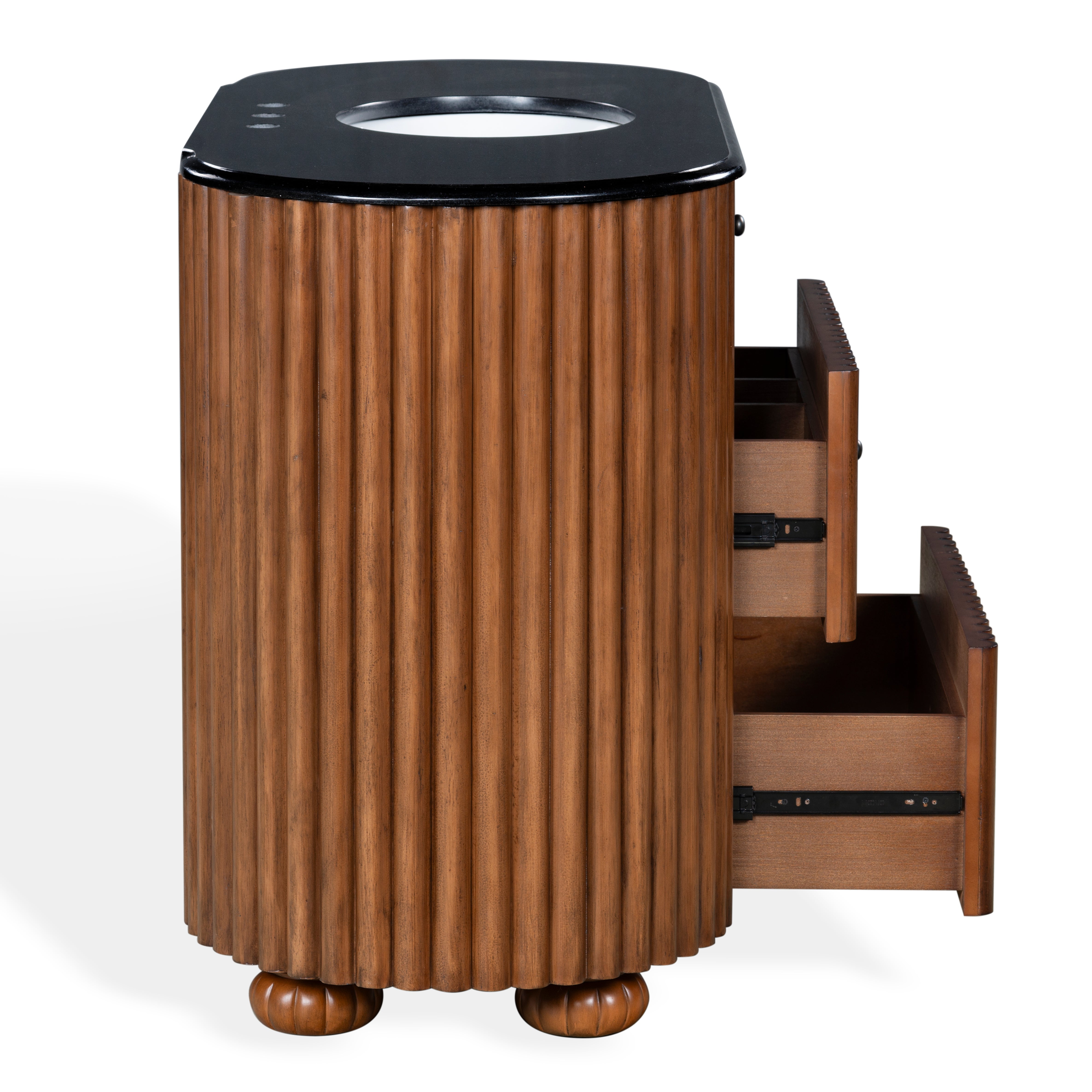 WALNUT / BLACK