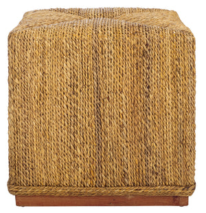 Safavieh Couture Donnabella Woven Abaca Ottoman, CWK2020