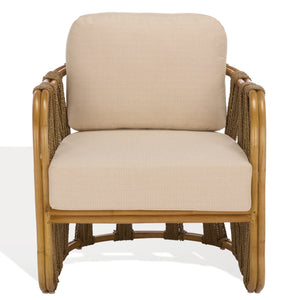 Safavieh Couture Pennylyn Seagrass Accent Chair, CWK2026
