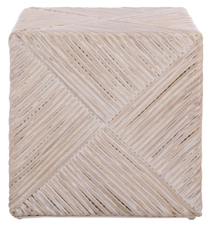 Safavieh Couture Wynrose Woven Rattan Ottoman, CWK2029