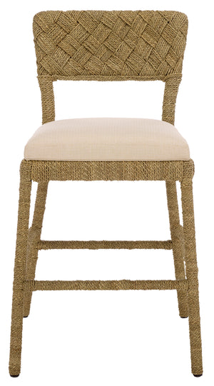 Safavieh Couture Rosemarie Seagrass Count Stool, CWK2035