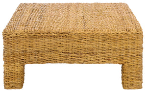 Safavieh Couture Donovan Abaca Square Coffee Table, CWK2040