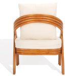 Safavieh Couture Demarco Rattan Accent Chair, CWK3000 - Natural / White