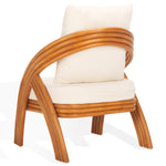 Safavieh Couture Demarco Rattan Accent Chair, CWK3000 - Natural / White