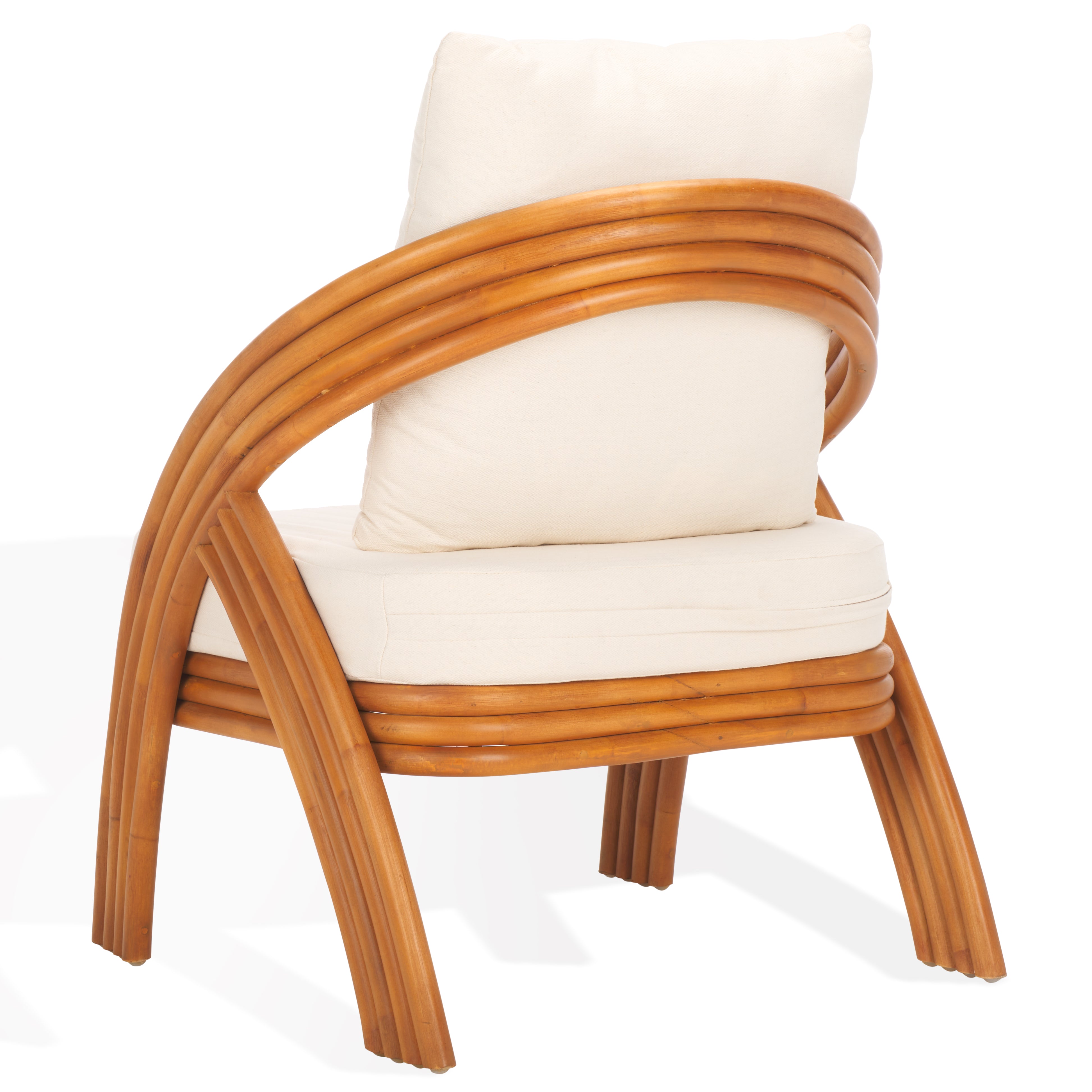 Safavieh Couture Demarco Rattan Accent Chair, CWK3000 - Natural / White