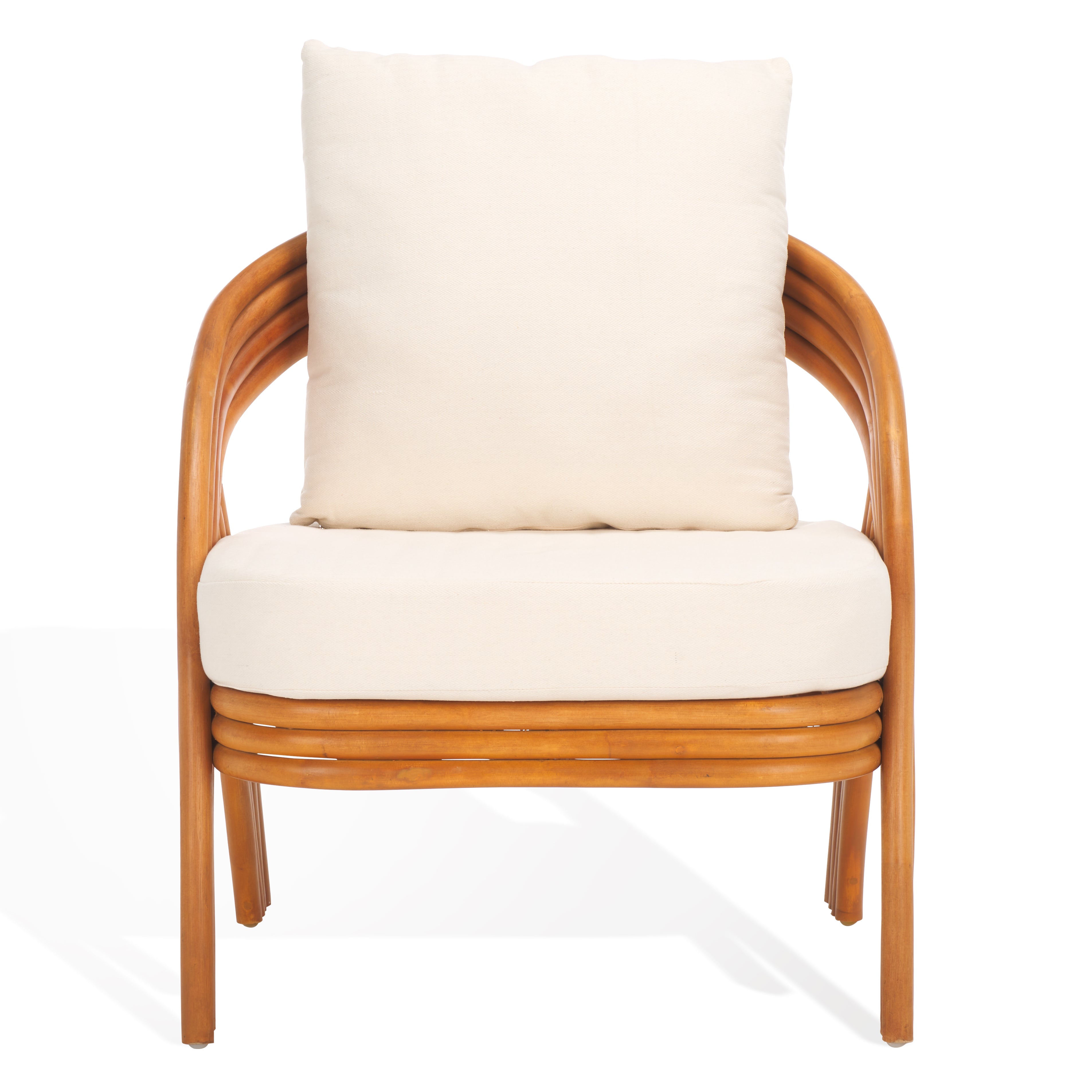 Safavieh Couture Demarco Rattan Accent Chair, CWK3000 - Natural / White