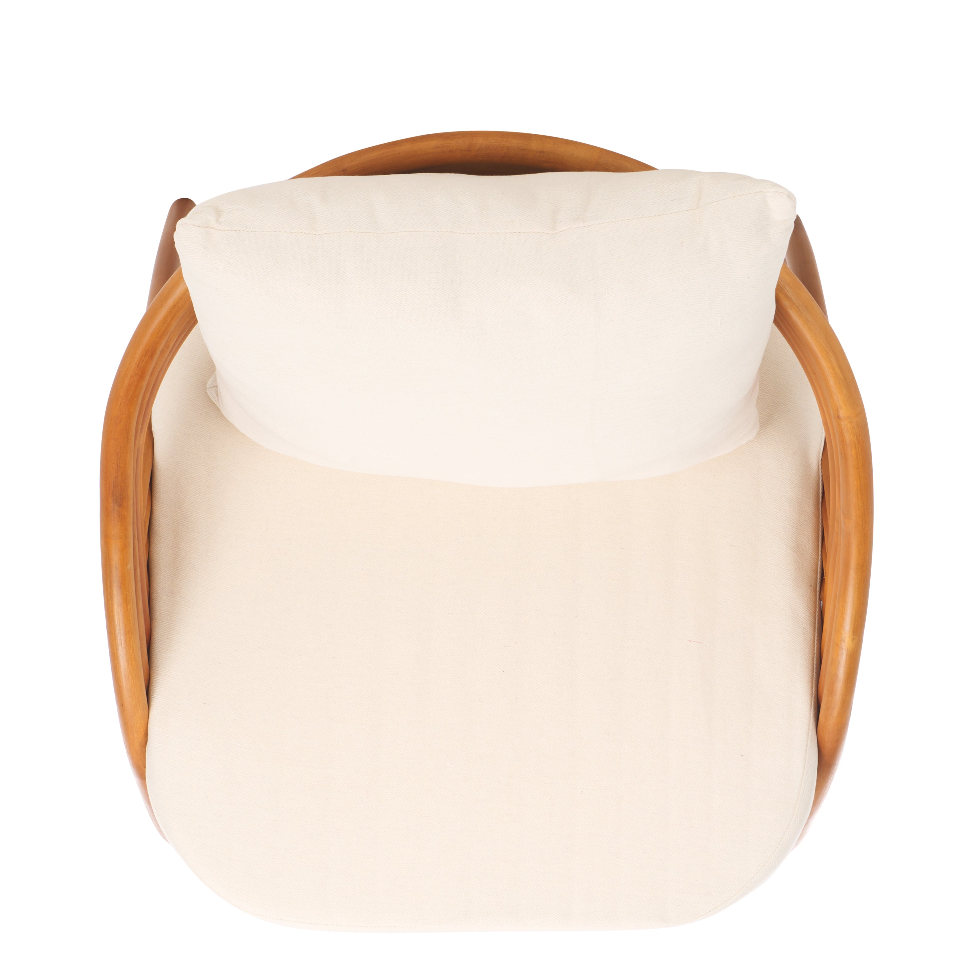 Safavieh Couture Demarco Rattan Accent Chair, CWK3000 - Natural / White