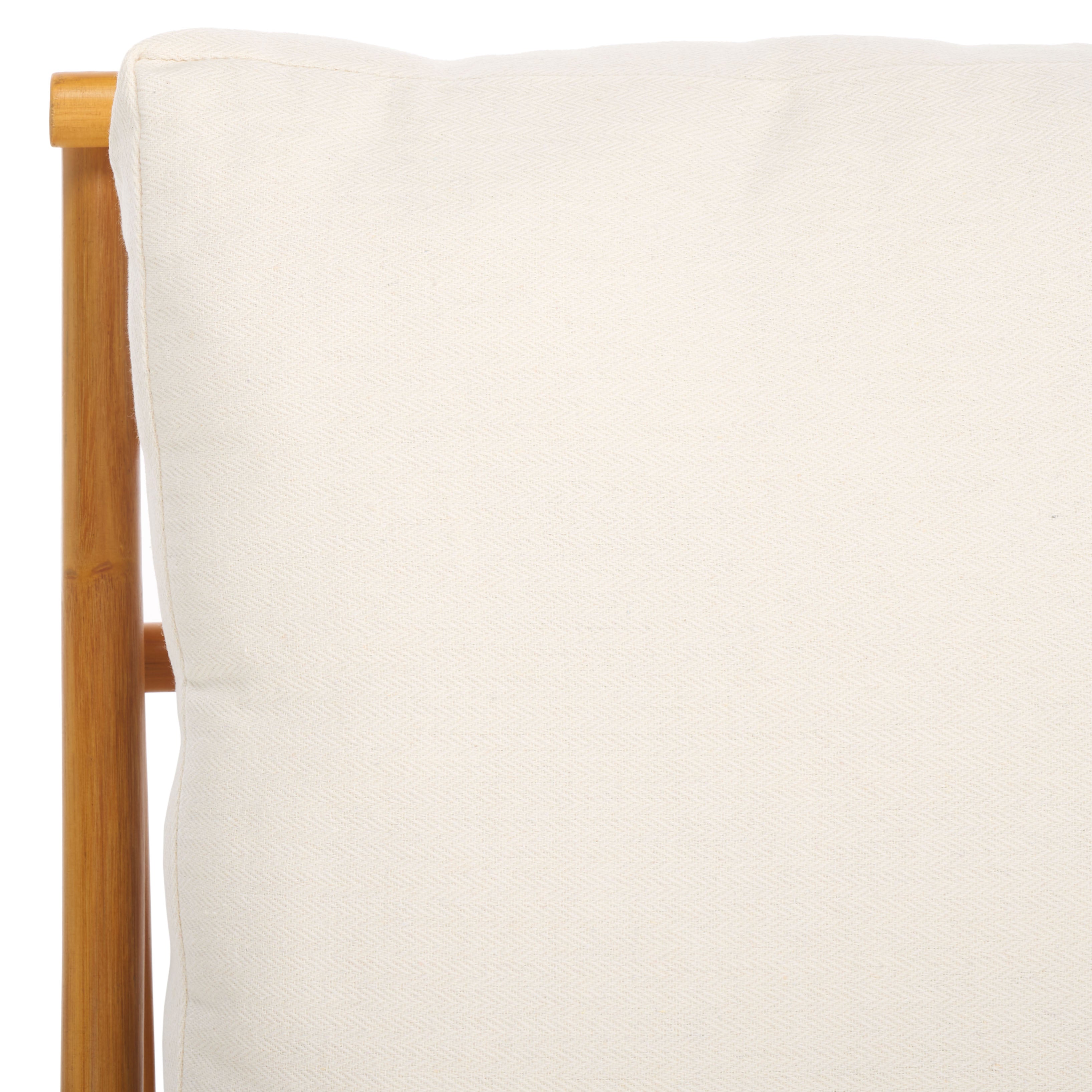 Safavieh Couture Fernson Rattan Accent Chair, CWK3001 - Natural / White