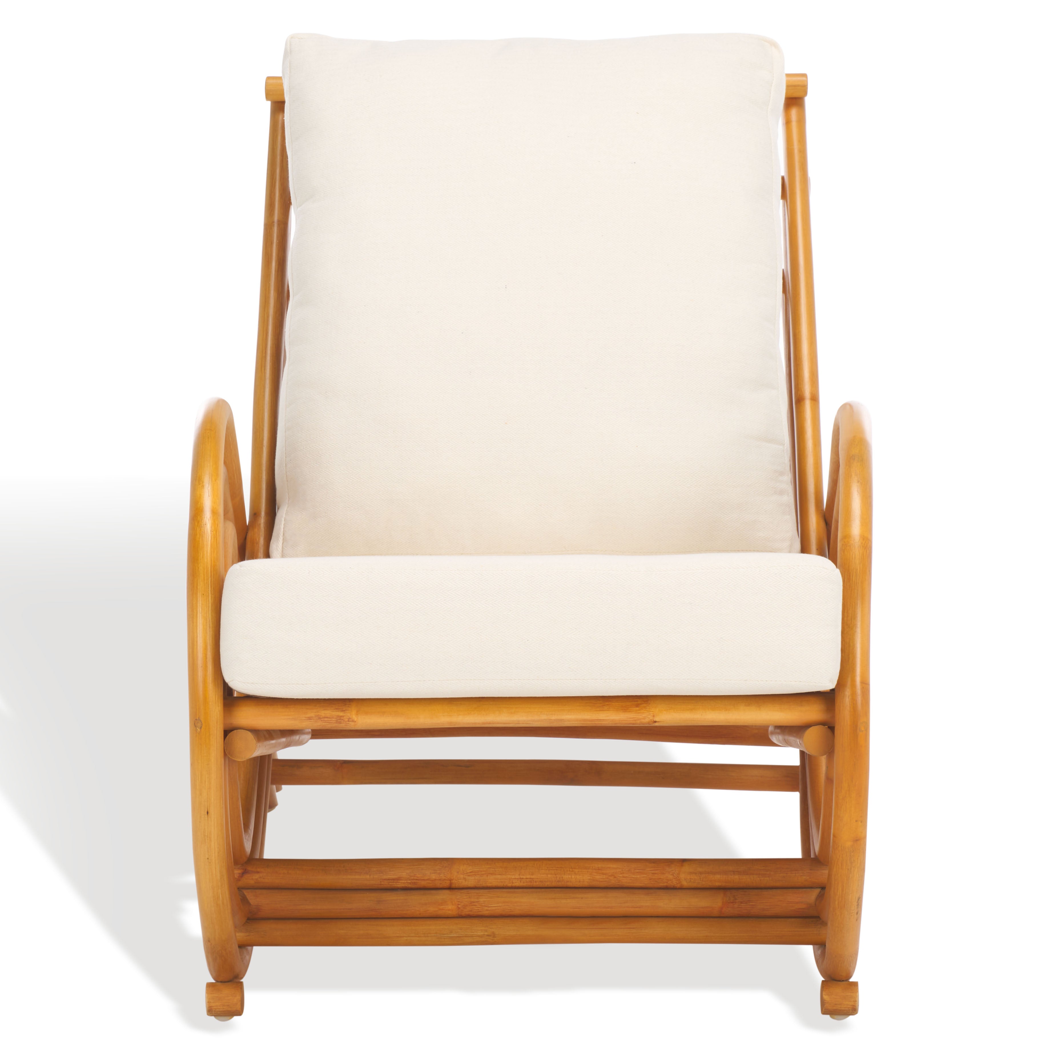 Safavieh Couture Fernson Rattan Accent Chair, CWK3001 - Natural / White