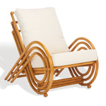 Safavieh Couture Fernson Rattan Accent Chair, CWK3001 - Natural / White