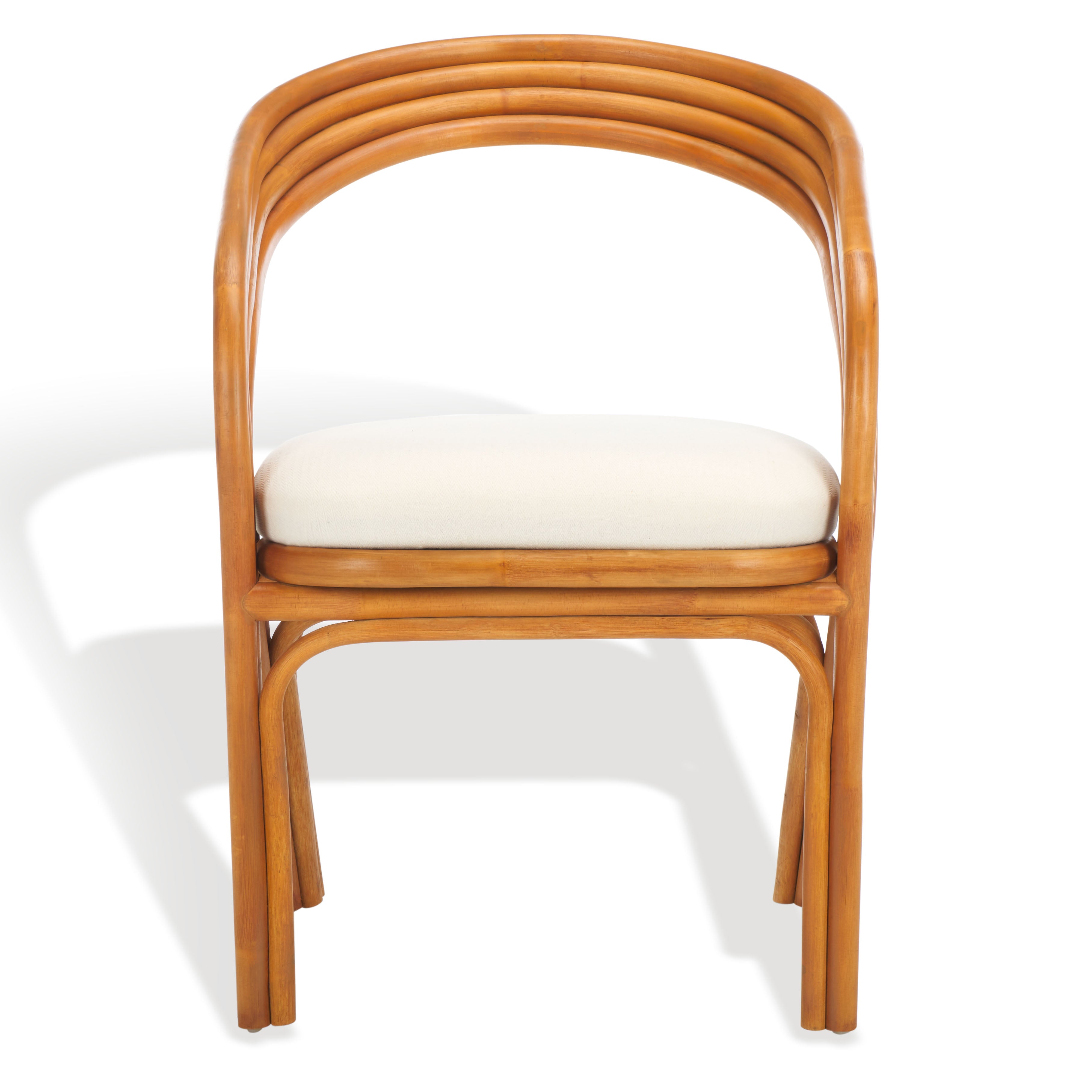 Safavieh Couture Jennabrook Rattan Dining Chair, CWK3003 - Natural / White