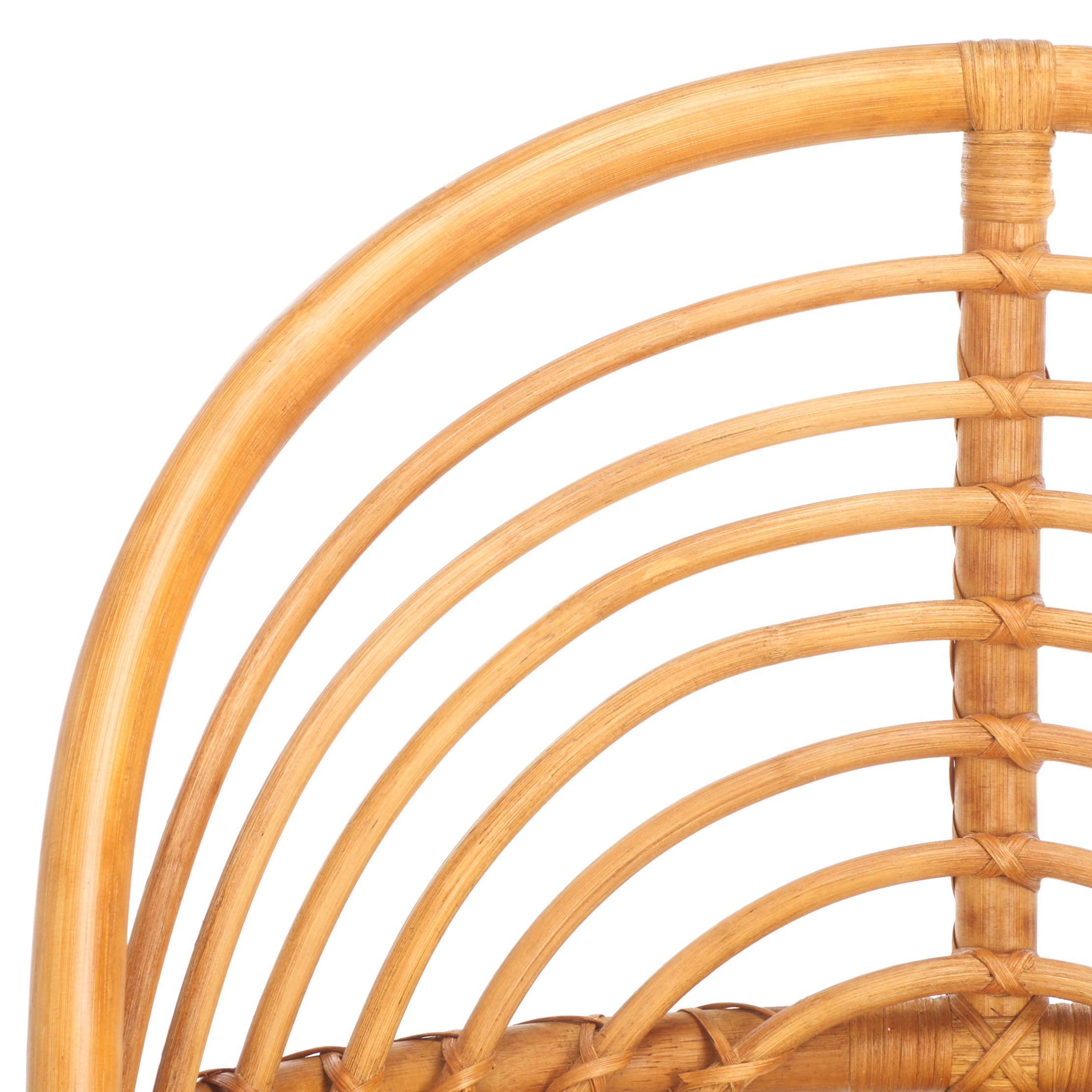 Safavieh Couture Ivybelle Rattan Accent Chair, CWK3005 - Natural / White