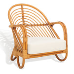 Safavieh Couture Ivybelle Rattan Accent Chair, CWK3005 - Natural / White